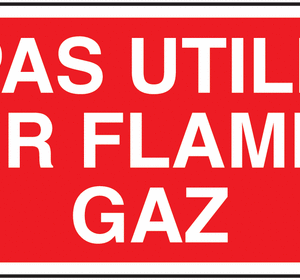 Panneau Gaz